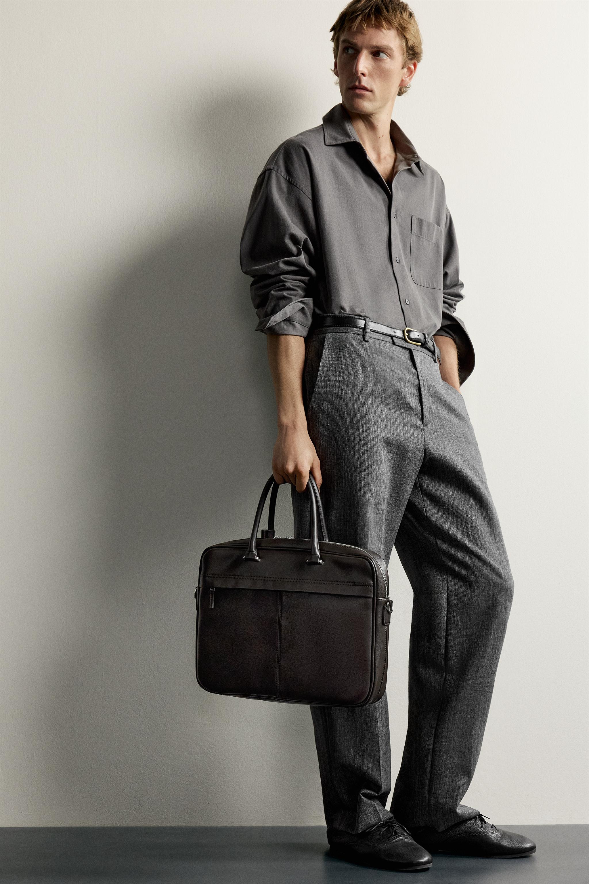 TEXTURED BRIEFCASE